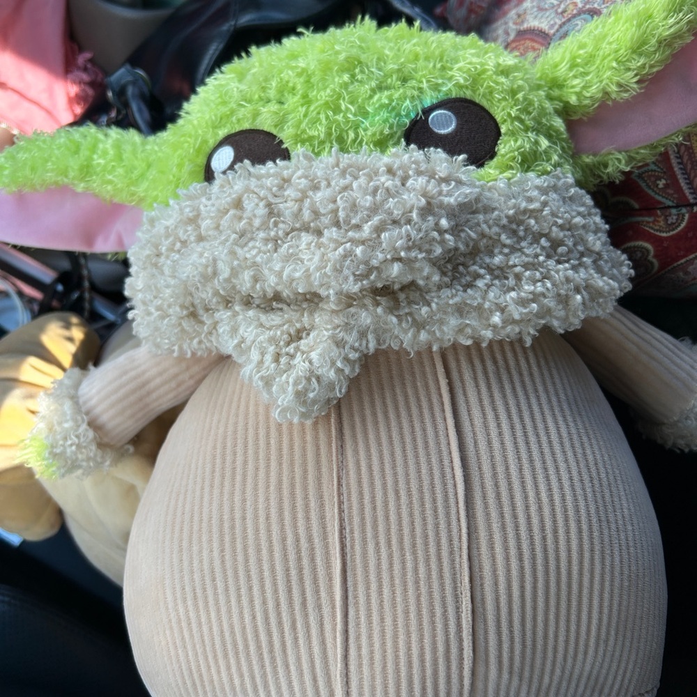 Baby Yoda Star Wars Pillow Cuddle Buddy Plush Collectible Toy EUC